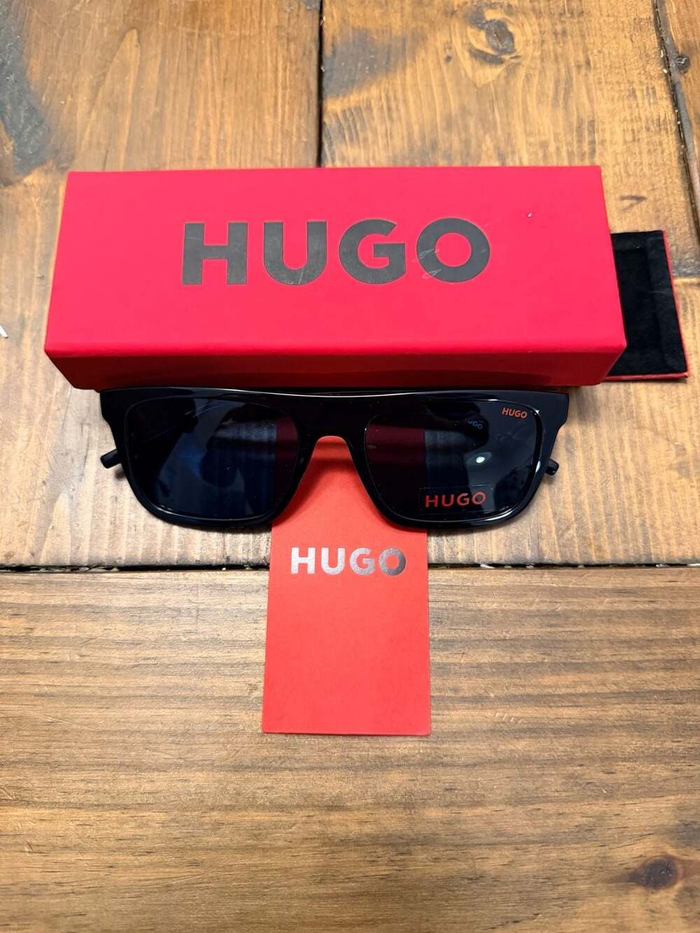 Hugo Boss HG 1297/S Sunglasses with Case - Blue Tibt on Frames - Brand New